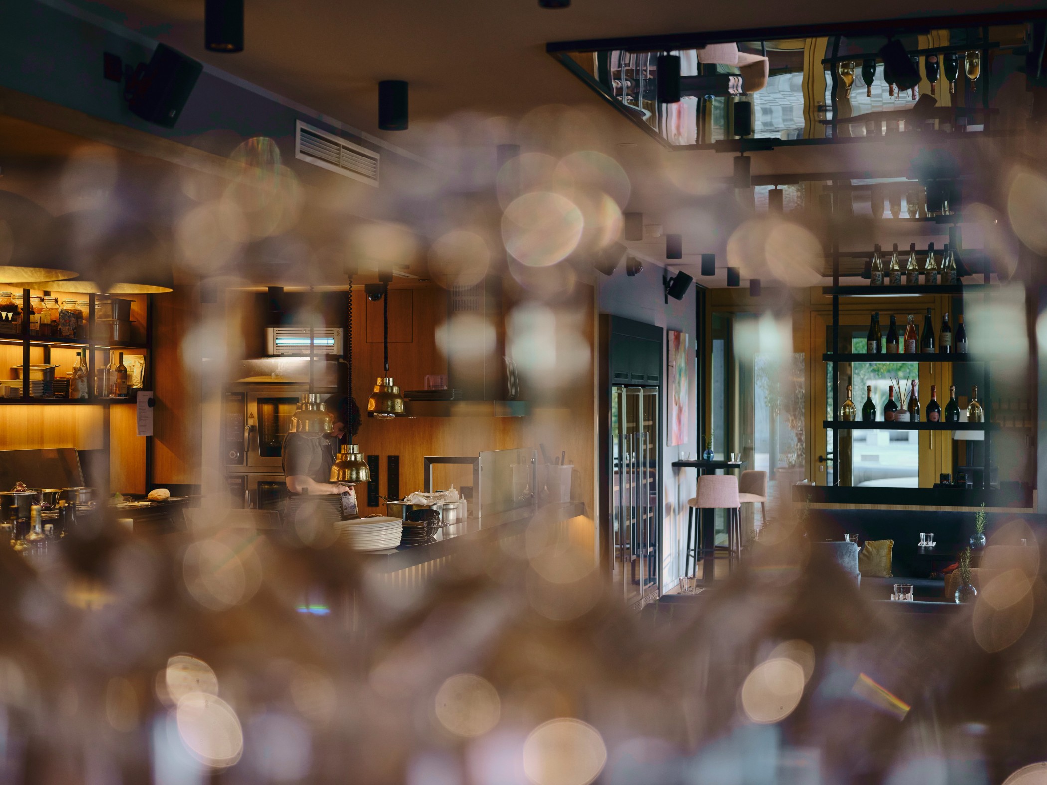 Moderne Gastronomie im WIN WIN im Medienhafen Düsseldorf