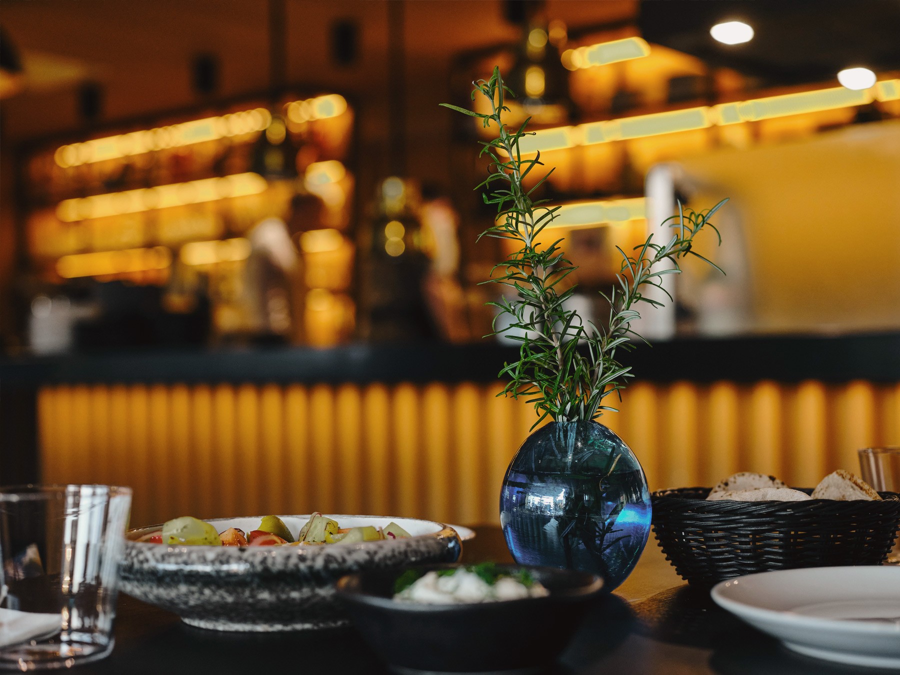 Moderne Gastronomie im WIN WIN im Medienhafen Düsseldorf