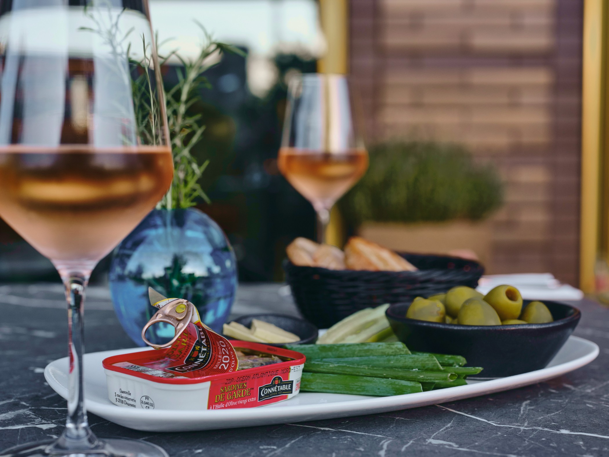 Moderne Gastronomie im WIN WIN im Medienhafen Düsseldorf